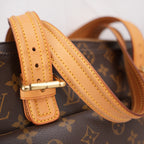 Louis Vuitton Multipli Cité Borsa a Spalla in Tela Monogram con Finiture in Vacchetta