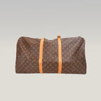 Louis Vuitton Sirius 60 Monogram – Borsa da Viaggio in Tela Rivestita e Pelle Vachetta