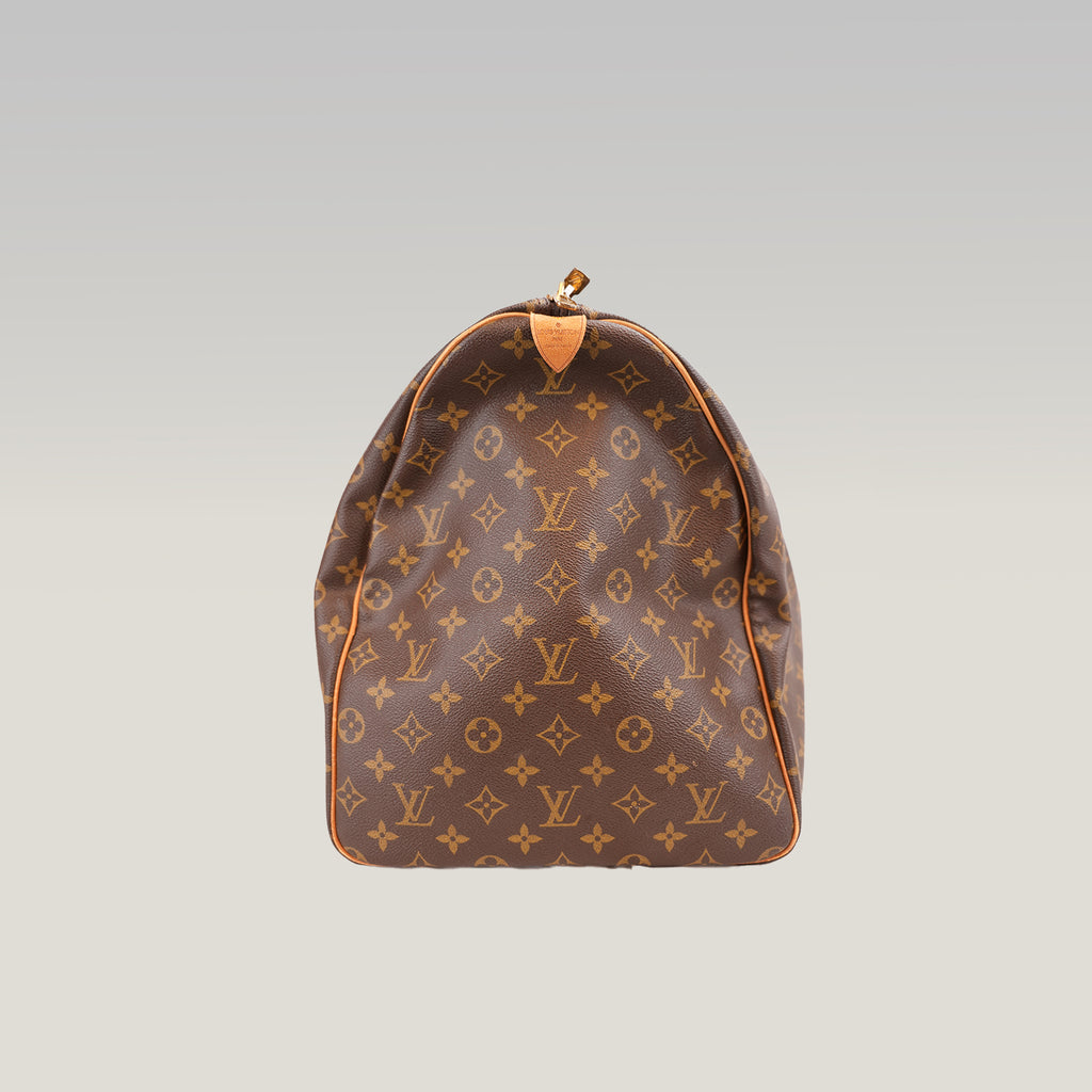 Louis Vuitton Sirius 60 Monogram – Borsa da Viaggio in Tela Rivestita e Pelle Vachetta
