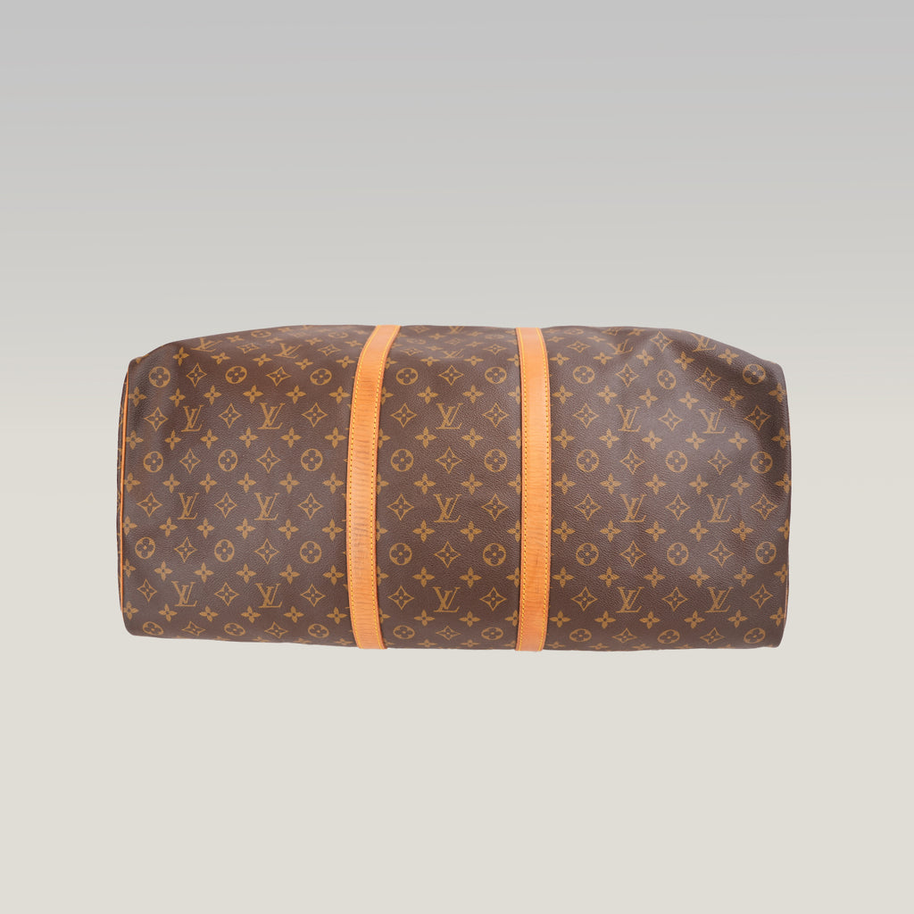 Louis Vuitton Sirius 60 Monogram – Borsa da Viaggio in Tela Rivestita e Pelle Vachetta