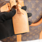 Louis Vuitton Sirius 60 Monogram – Borsa da Viaggio in Tela Rivestita e Pelle Vachetta