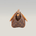 Louis Vuitton Tivoli PM Monogram – Borsa a Mano in Tela Marrone e Pelle Vachetta