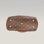 Louis Vuitton Tivoli PM Monogram – Borsa a Mano in Tela Marrone e Pelle Vachetta