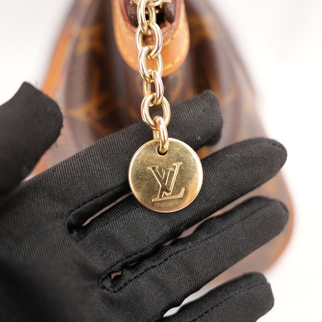 Louis Vuitton Tivoli PM Monogram – Borsa a Mano in Tela Marrone e Pelle Vachetta