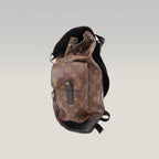 Louis Vuitton Christopher MM Zaino in Tela Monogram con Finiture in Pelle Nera