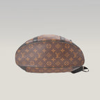 Louis Vuitton Christopher MM Zaino in Tela Monogram con Finiture in Pelle Nera