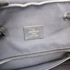 Louis Vuitton Christopher MM Zaino in Tela Monogram con Finiture in Pelle Nera
