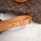 Louis Vuitton Speedy 35 Monogram – Borsa a Mano in Tela Rivestita e Pelle Vachetta