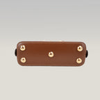 Gucci Horsebit 1955 Mini Top Handle Bag GG Supreme Canvas Beige Brown Leather
