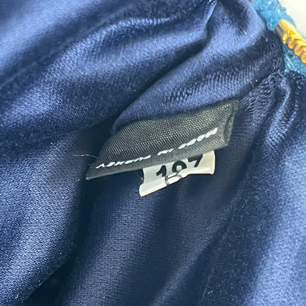 Borsa Mini Miu Miu Blu in Pelle Matelassé con Tracolla – 16 cm