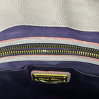 Miu Miu Coffer 40 Borsa a Tracolla in Pelle Matelassé Rosa Cipria con Metallo Dorato
