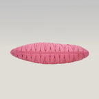 Miu Miu Matelassé Pink Nappa Leather Crossbody Bag Pleated Shoulder Clutch