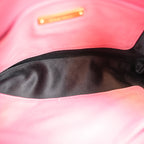 Miu Miu Matelassé Pink Nappa Leather Crossbody Bag Pleated Shoulder Clutch