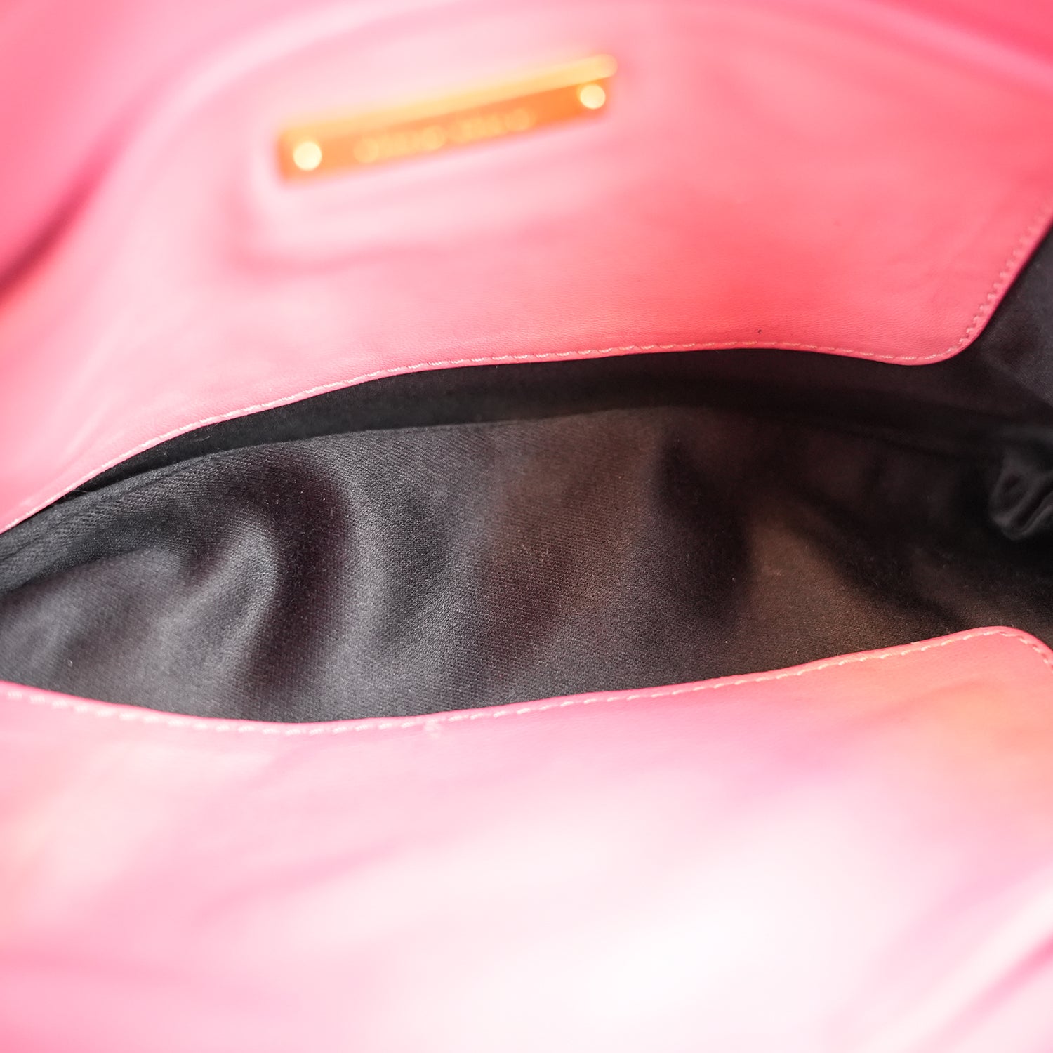 Miu Miu Matelassé Pink Nappa Leather Crossbody Bag Pleated Shoulder Clutch
