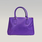Prada Galleria Medium in Purple Saffiano Leather 