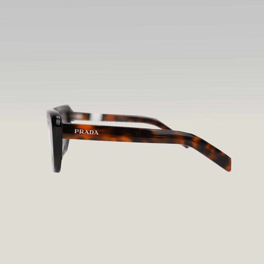 Prada Oversized Cat Eye Sunglasses Havana Brown Acetate