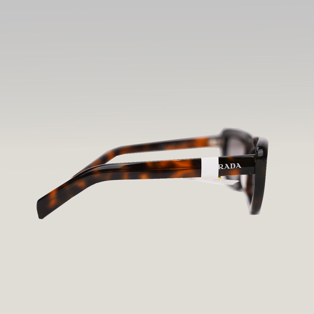 Prada Oversized Cat Eye Sunglasses Havana Brown Acetate
