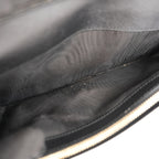 Prada Portafoglio Continental in Pelle Saffiano Nera con Logo Dorato
