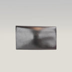 Saint Laurent Uptown Pouch Nera in Pelle con Logo YSL Dorato
