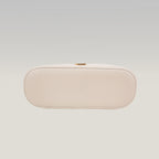 Saint Laurent Gaby Mini Quilted Leather Vanity Bag White Gold Hardware Crossbody
